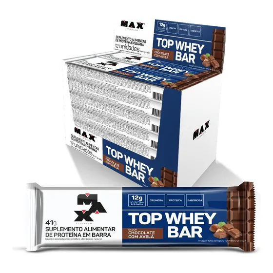 Top Whey Bar 41g | Max Titanium