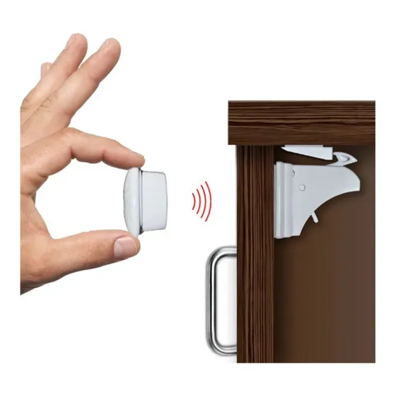 Cerradura Magnetica Invisible Para Puertas Gavetas Muebles