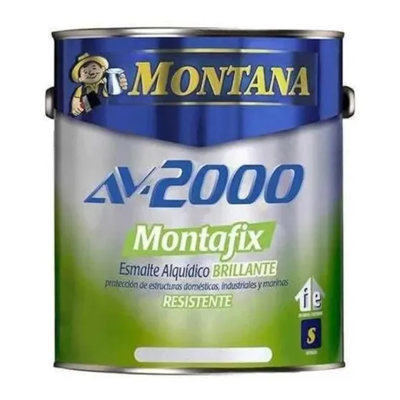 Pintura Aceite Brillante Blanco  Av-2000 Montafix 