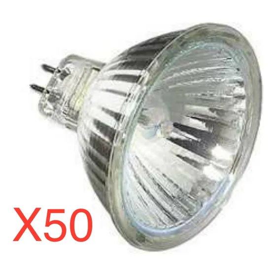 Bombillo Ojo De Buey Mr16 Dicroico 110v 50w 50 Unidades