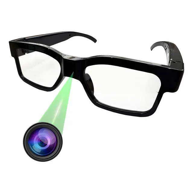 Lentes Con Camara Espia Dvr Fullhd 1080p Max 32gb Super Slim Delgados Elegantes De Gogo Electronics Color Negro