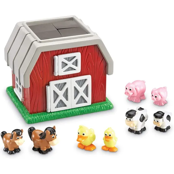 Juguete Granja Sensorial Animales Y Texturas Infantil