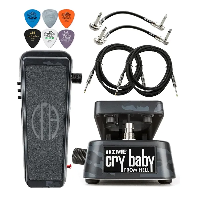 Pedal De Efectos Dunlop Db01b Dime Cry Baby From Hell Wah Pa