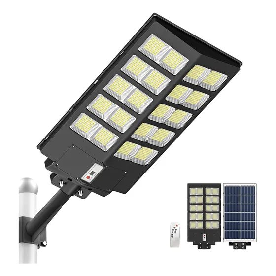 Lampara Solar Luz Led Exterior 1000w Suburbana Alumbrado