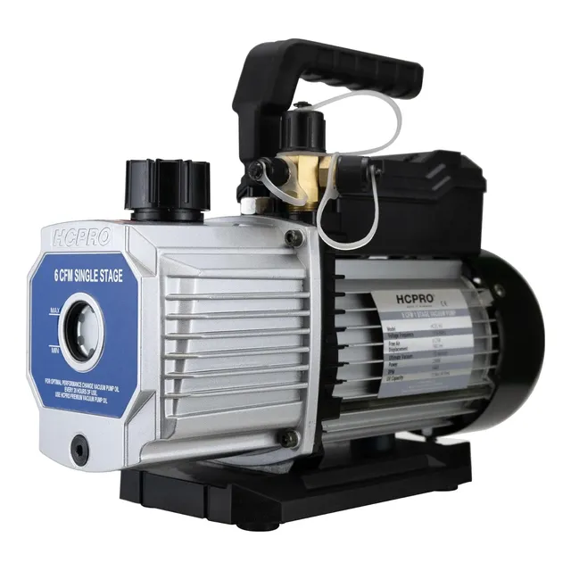 Bomba De Vacio 1/2 Hp 6 Cfm 1 Etapa 110v Hcpro