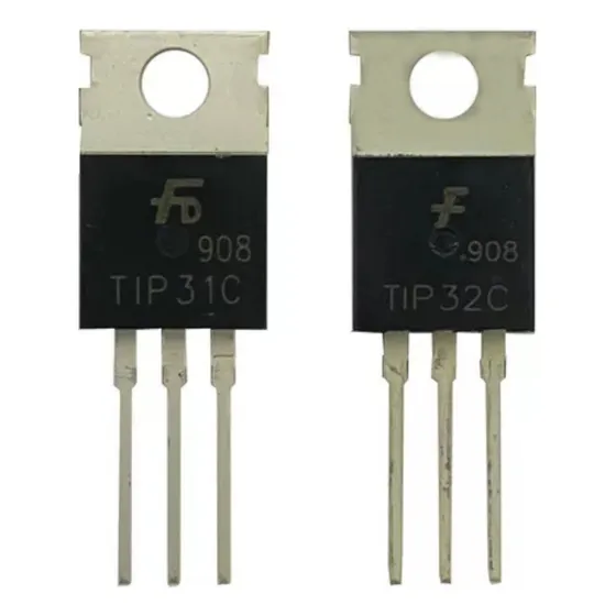 Transistor Tip31c Tip32c (4 Pares) Tip31 Tip32 Novo Original
