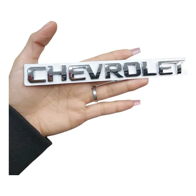 Emblema Letra Logo Chevrolett