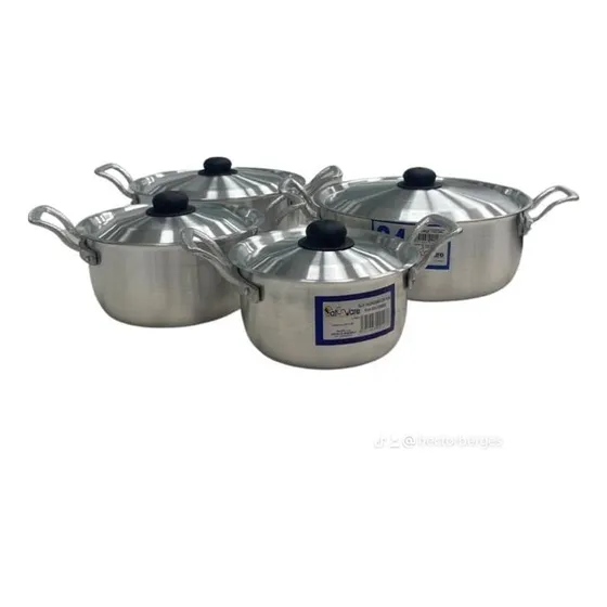 Juego De Ollas Valencianas, De 8 Piezas Marca Falupa!