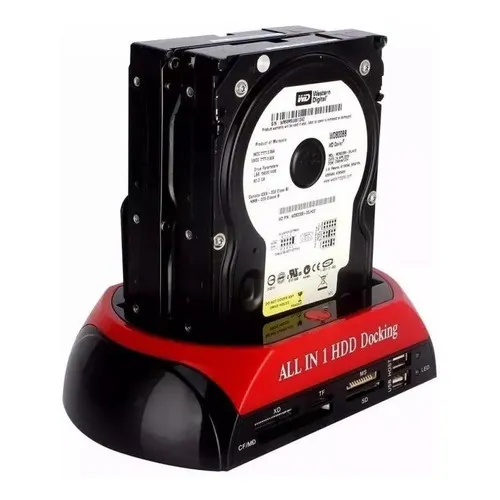Dockin Station Para 2 Hd Usb Sata 2.5 /3.5 Backup E-sata