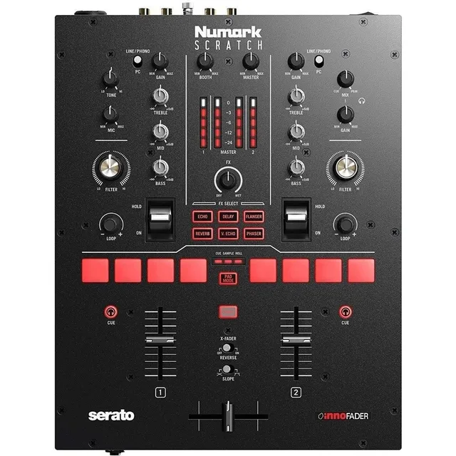Mixer Numark Scratch Novo 12x Sem Juros