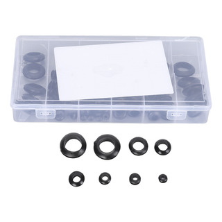Kit De Sortimento De Ilhós De Arame De Borracha, 180 Unidade Kit De Sortimento De Ilhós De Arame De Borracha, 180 Unidade