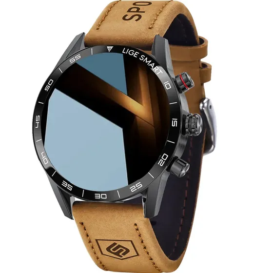 Reloj inteligente Lige para hombre con Bluetooth Smartwatch Depo
