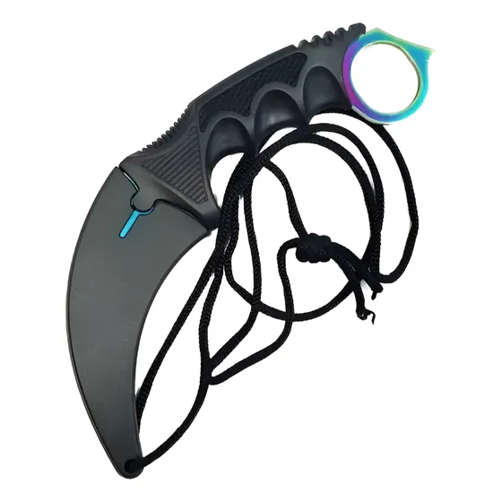 Navaja Cuchillo Combate Strike Karambit Acero Garra De Oso