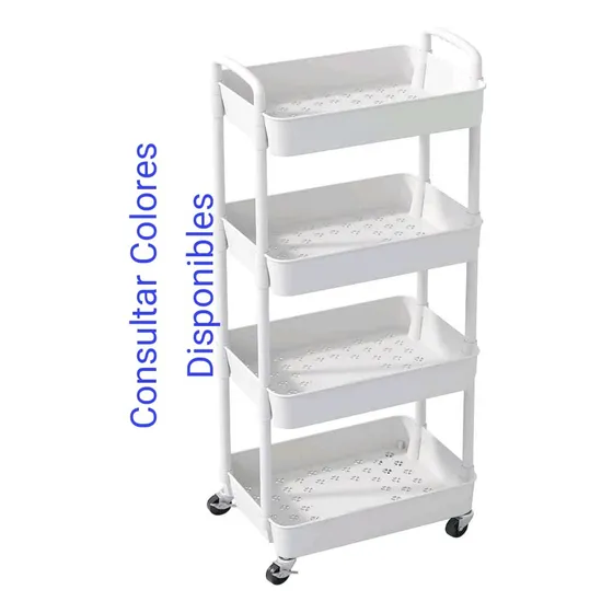 Carrito Almacenamiento Organizador Con Ruedas 5 Niveles 