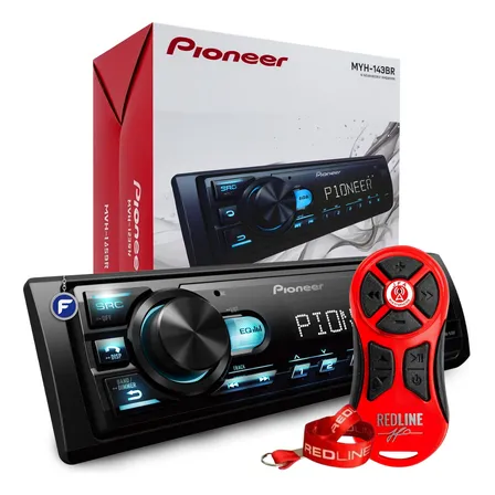 Radio Pioneer Mp3 Player Automotivo Controle Longa Distancia