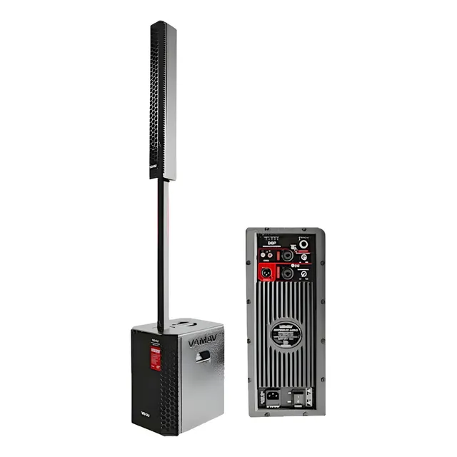 Sistema Audio Amplificado Vamav Xpectra 800w Rms Color Negro