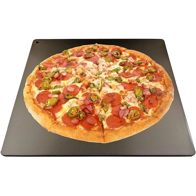 Piedra Para Pizza En Acero Bbqarg 37x33x6,4 Horno Parrilla