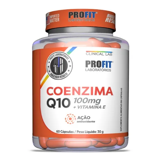 Coenzima Q10 100 mg + Vitamina E - Profit Flavor sin sabor