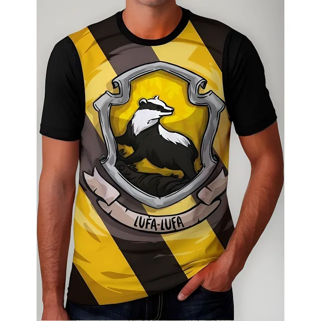 Camisa Camiseta Lufa Lufa Harry Potter 05