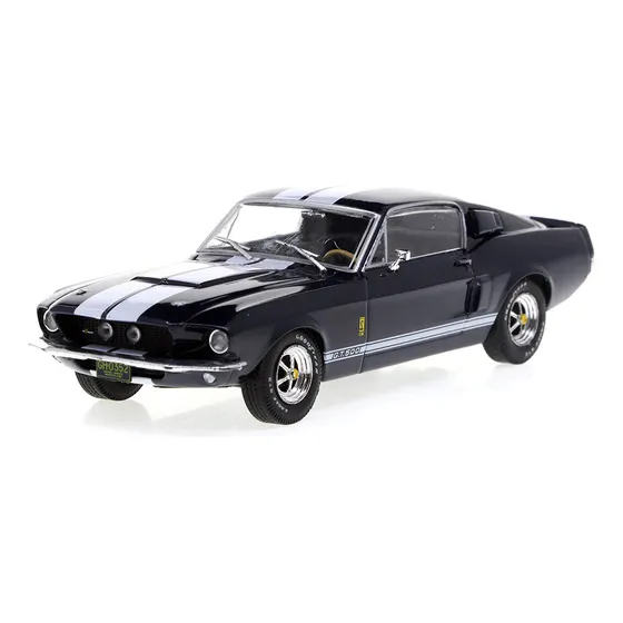 Autos Americanos 1:43 N° 1 Ford Mustang Shelby Gt500 (1967) Color Negro