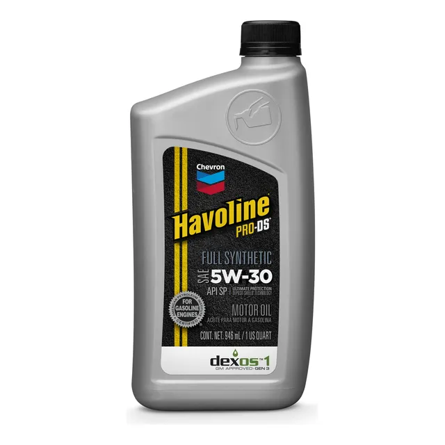 Aceite Motor Havoline 5w30 Dexos 2 Acea C2 C3 - 1 Cuarto