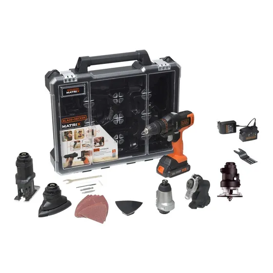 Taladro Percutor Atornillador Inalámbrico B+d Mtx20k6a - Lnf