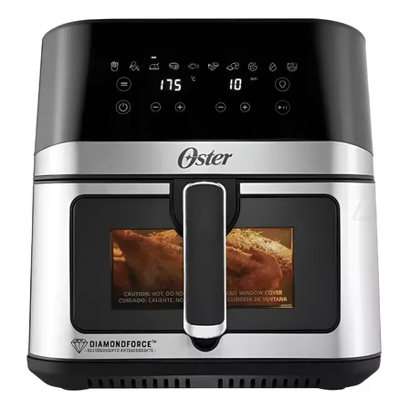 Freidora Aire Digital 7.5l Oster 10 Programas Ckstaf75wdssdf