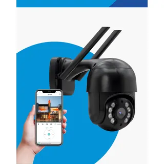 CĂąmera Ip Wi-fi Prova D'ĂĄgua Infravermelho VisĂŁo Noturna Interna Externa Hd Epsilon Eps-a8 Cor Preto CĂąmera Ip Wi-fi Prova D'ĂĄgua Infravermelho VisĂŁo Noturna Interna Externa Hd Epsilon Eps-a8 Cor Preto