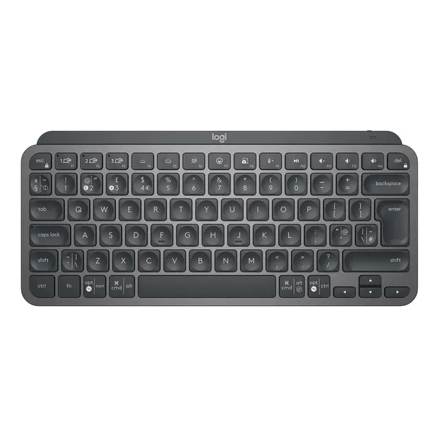 Teclado Logitech Master Series Qwerty Inglês Internacional Cor Grafite Com...