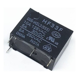 5 Uds Relés Hf/jzc-33f-005 012 024-hsl3 4 Pines 5a/250vac 5 Uds Relés Hf/jzc-33f-005 012 024-hsl3 4 Pines 5a/250vac