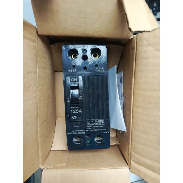 Breaker 2x125 Amp General Electric Nuevo