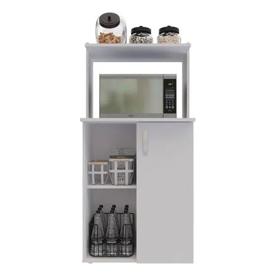 Mueble Para Microondas Color Blanco