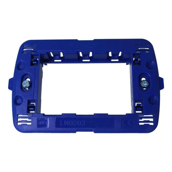 Chasis Para Placa 3 Modulos Living Light Bticino *pack 10pz*