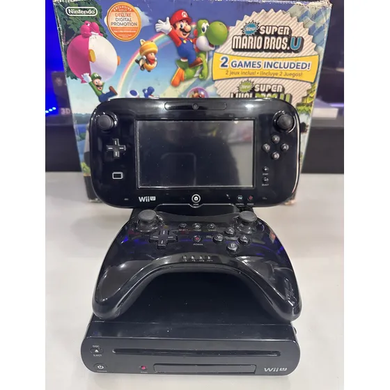 Nintendo Wii U Completo D.e.t.r.a.v Na Caixa.