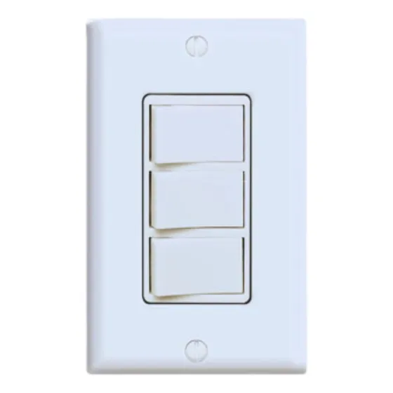 Apagador Triple Sencillo 1755w - Leviton 10 Pzas