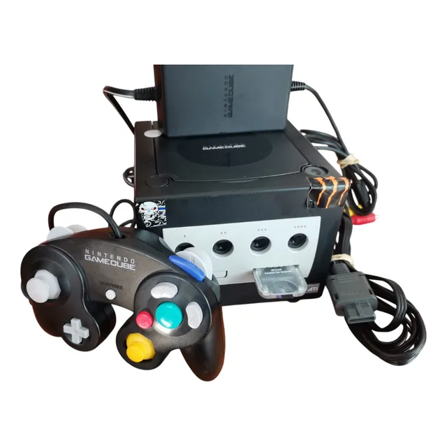 Consola Nintendo Gamecube Standard Color Jet Black |completa
