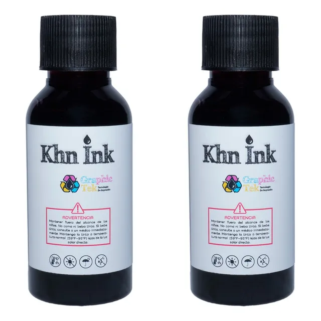 Tinta Para Impresora Compatible Epson T664 L120 Negra 250ml