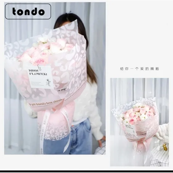 Papel Coreano Envoltura Flores 20 Pzs Surtido Tienda Chacao