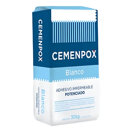 Cemenpox Blanco / Impermeable Potenciado X 30 Kg Pileta