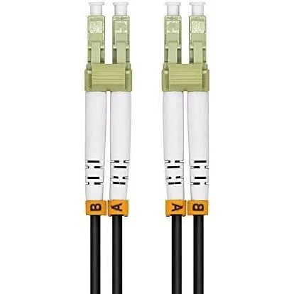 2 Cables Ópticos Jeirdus 150m Lc 10g Om3 Fibra Óptica