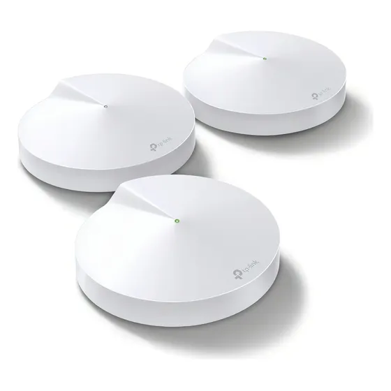TP-Link DECO M5 3-PACK Router WIFI5 AC1300 Sistema Mesh, Blanco | Cuotas sin interés