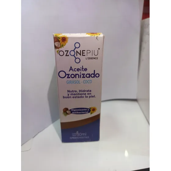 Ozone Piu Aceite Ozonizado Girasol Coco 30ml