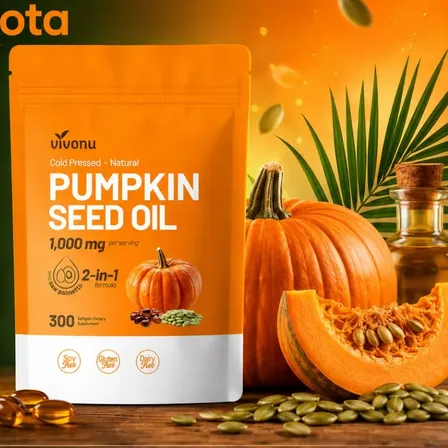 Pepita Calabaza 1000 Mg 300 Softge Complemento Activo Diario
