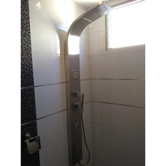 Ducha Panel Hidromasajes En Acero Inoxidable