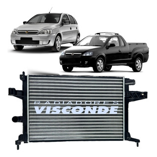Radiador Corsa Montana 1.4 1.8 2003 2006 2008 24445163 Radiador Corsa Montana 1.4 1.8 2003 2006 2008 24445163