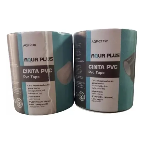 Cinta Impermeable De Goma Fuerte Transparente Aqua Plus