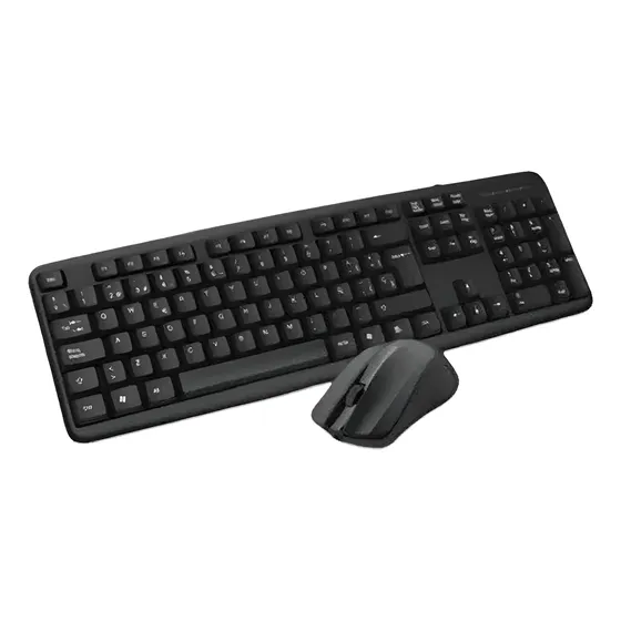 Kit Combo Mouse Y Teclado Inalambrico Usb Aon Flexifocus-275
