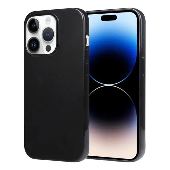 Funda Case Para iPhone 11 Jelly Pearl Negro Antishock