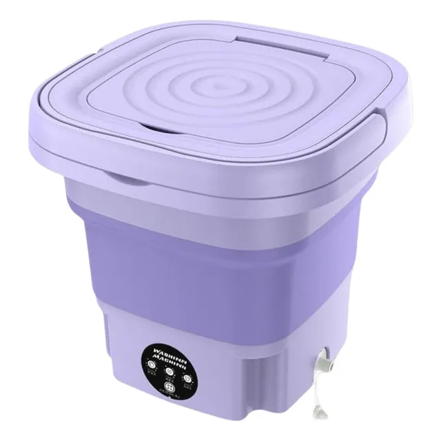 Lavasecadora automática Maquina De Lavar Portatil mini lavadora hasta 8kg 120V color variado