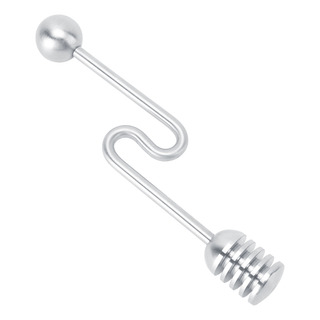 Cuchara De Miel De Acero Inoxidable, Agitador, Utensilio De Cuchara De Miel De Acero Inoxidable, Agitador, Utensilio De